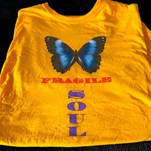 Fragile Soul Butterfly Graphic Tee